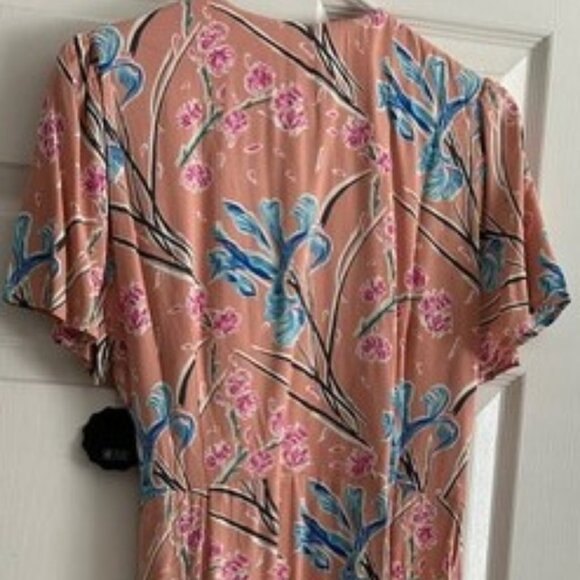 Joanie x Horrockses Dress in Harlow Iris Print - Picture 8 of 9